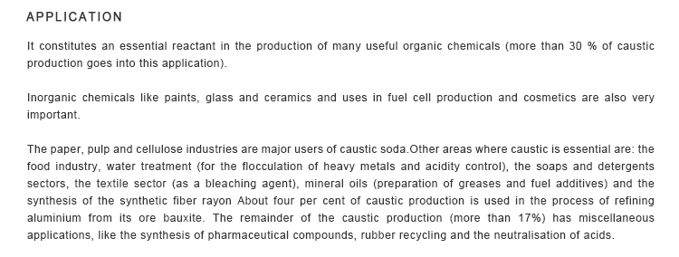 Naoh Caustic-Soda in Flake 99% Sodium-Hydroxide