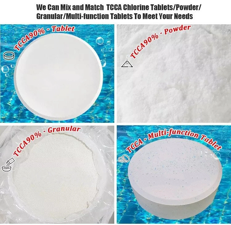 Trichloroisocyanuric Acid Chlorine 200g/20g Tablets TCCA
