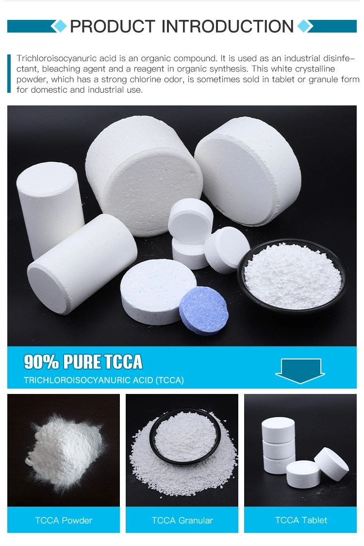 Swimming Pool Chlorine 90% 200g Tablet Granular Powder TCCA
