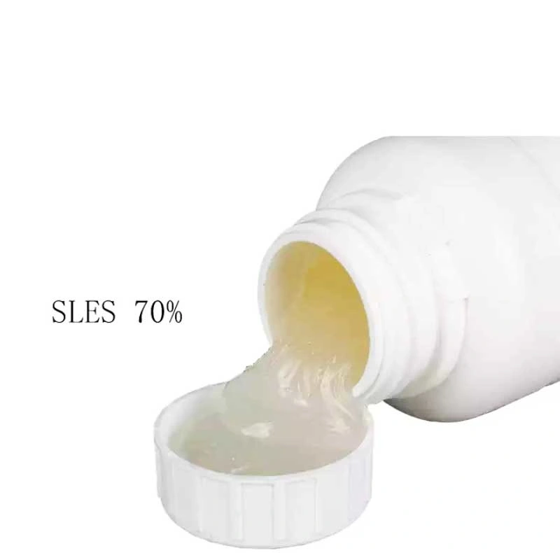 Shampoo Production Household Cleaning CAS 68585-34-2 Sodium Lauryl Ether Sulphate SLES